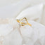 Elegant Four-Leaf Clover Ring in Sterling Silver – Lucky Charm Jewelry with Timeless Sparkle and Style