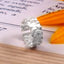 Zigzag Snake Style Band Ring for Men and Women, Modern Statement Jewelry Design