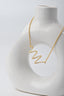Elegant Moissanite Snake Flow Pendant for Her, Symbolic Luxury Gift with Brilliant Sparkle