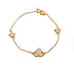 Elegant Flower Moissanite Bracelet for Her with Sparkling Beauty, Romantic Charm, and Timeless Luxury