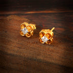 Elegant Four Leaf Clover Moissanite Stud Earrings for Her, Lucky Sparkling Fine Jewelry
