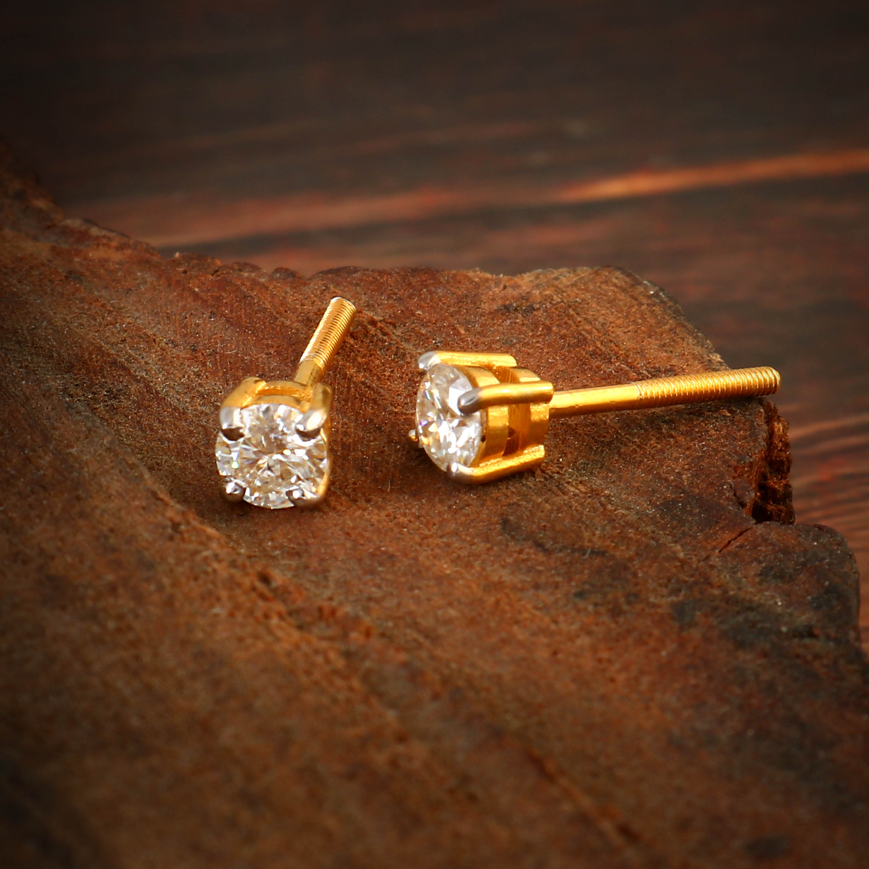 Classic Moissanite Stud Earrings for Her, Timeless Sparkling Fine Jewelry Gift for Women