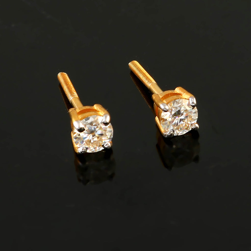 Classic Moissanite Stud Earrings for Her, Timeless Sparkling Fine Jewelry Gift for Women