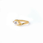 Elegant Marquise Cut Moissanite Ring in Sterling Silver – Timeless Sparkle, Graceful Design, Luxury Craftsmanship for Every Special Occasion
