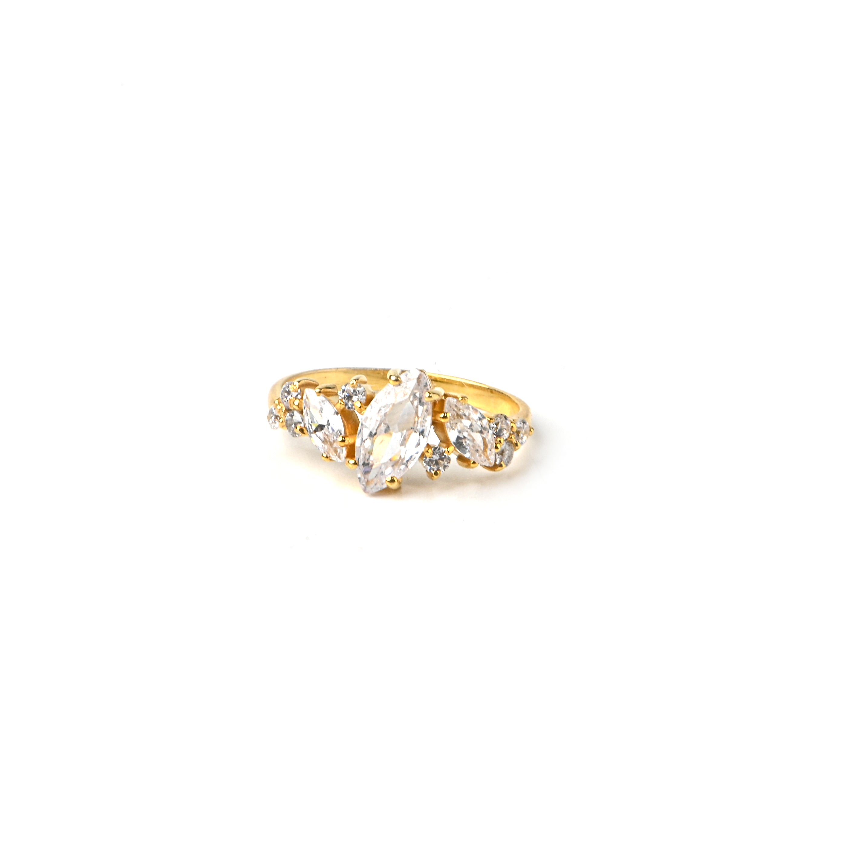 Elegant Marquise Cut Moissanite Ring in Sterling Silver — Timeless Brilliance, Vintage Charm, Luxurious Sparkle for Everyday Elegance ✨