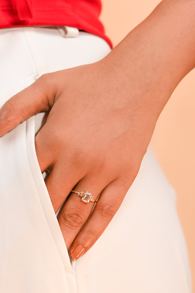 Experience timeless elegance with this radiant cut moissanite ring in sterling silver, crafted to sparkle brilliantly for every occasion. Main Image