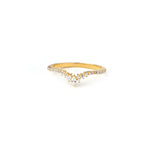 Luxury Moissanite Marquise and Round Band Ring in Sterling Silver for Women Wedding Jewelry