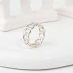 Luxury Men’s Sterling Silver Ring with Timeless Craftsmanship, Bold Elegance, Premium Shine, and Modern Sophisticated Style