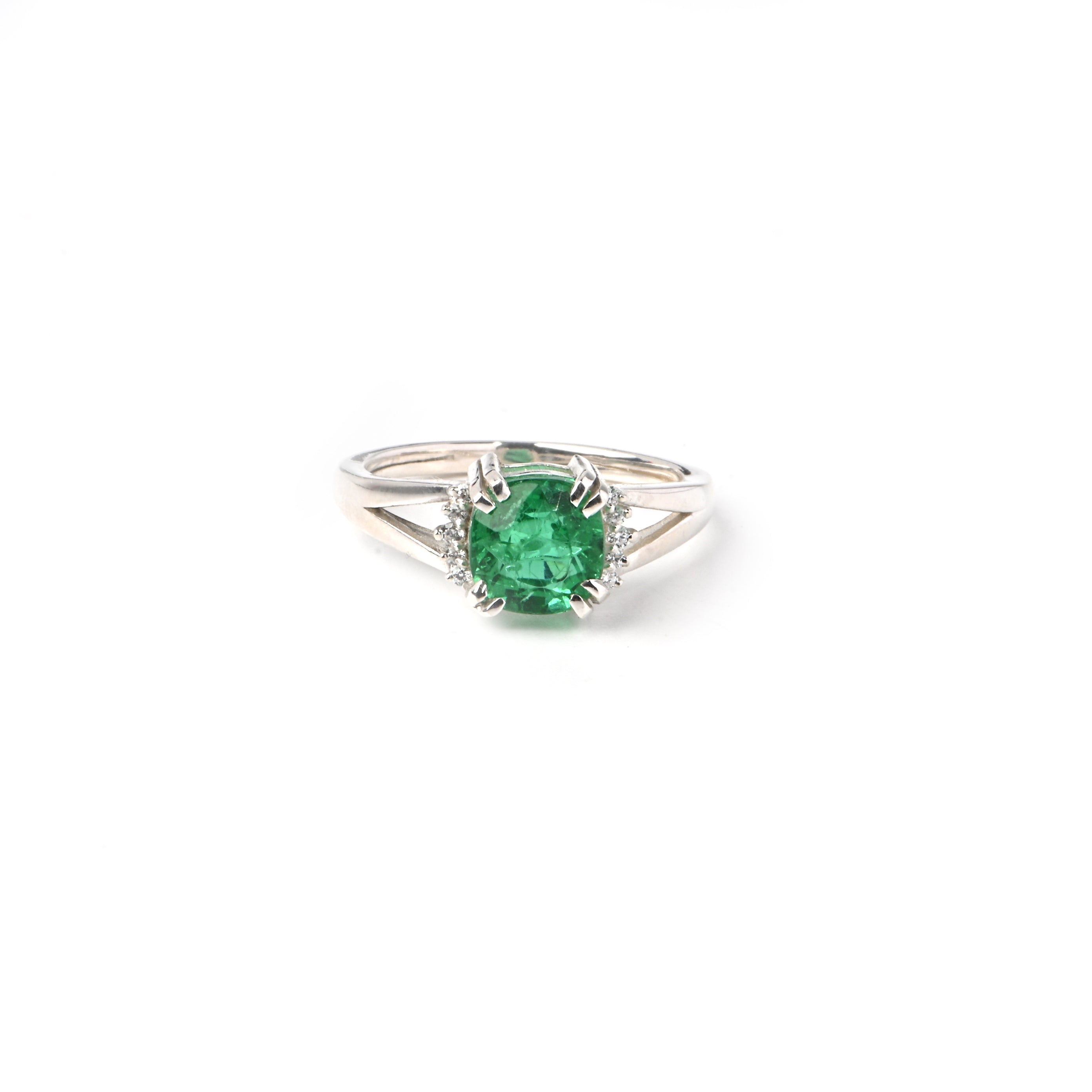 Elegant Lab-Grown Gems Bridal Ring for Her, Timeless Sparkle, Romantic Luxury, and Everlasting Wedding Elegance