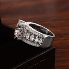 Elegant Moissanite Engagement Ring for Her, Timeless Brilliance and Romantic Luxury Promise