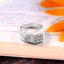 Bold 9 Stone Moissanite Men's Ring, Timeless Luxury Statement Band with Brilliant Sparkle