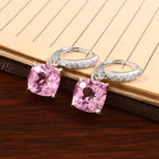 Elegant Cubic Zirconia Ring and Earring Set for Her, Sparkling Wedding Anniversary Jewelry Gift