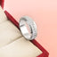 Dragon Skin Spinner Ring for Men and Women, Stress Relief Band with Unique Textured Design