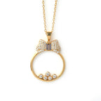 Elegant Butterfly Pendant with Moissanite and Alexandrite for Her, Sparkling Luxury Gift Jewelry
