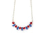 Elegant Ruby and Sapphire Pendant for Her, Timeless Luxury Gift with Radiant Sparkle