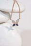 Elegant Alexandrite and Moissanite Pendant for Her, Timeless Sparkle Luxury Jewelry Gift Piece