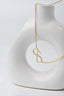 Elegant Infinity Moissanite Pendant for Her, Timeless Symbol of Love and Endless Sparkle
